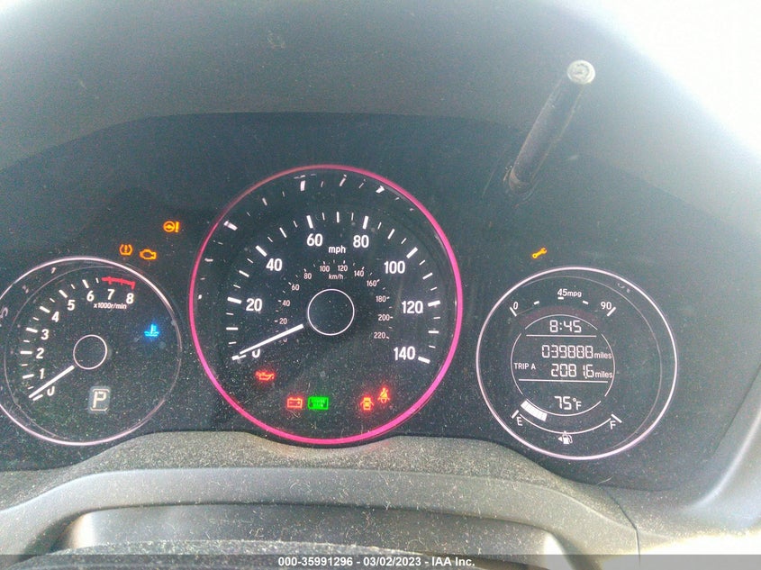 VIN 3CZRU5H36JM722475 2018 HONDA HR-V LX