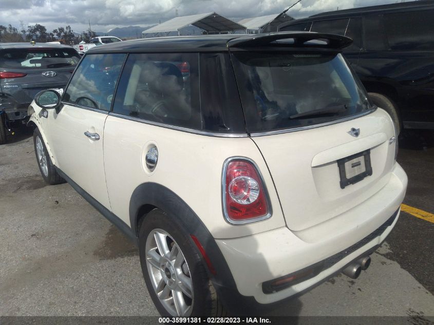 2013 MINI COOPER HARDTOP S - WMWSV3C5XDT396376