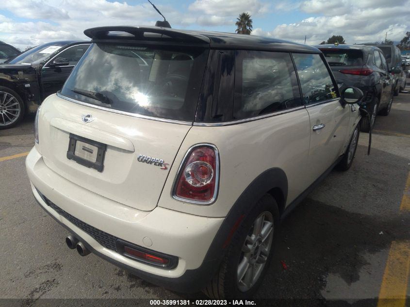 2013 MINI COOPER HARDTOP S - WMWSV3C5XDT396376
