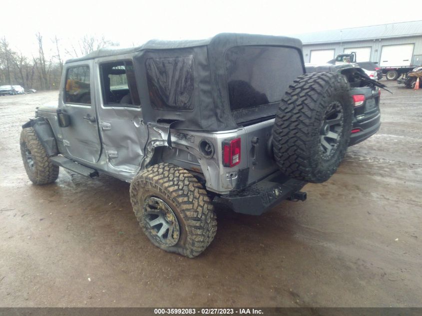 2017 JEEP WRANGLER UNLIMITED SAHARA - 1C4BJWEG7HL516266