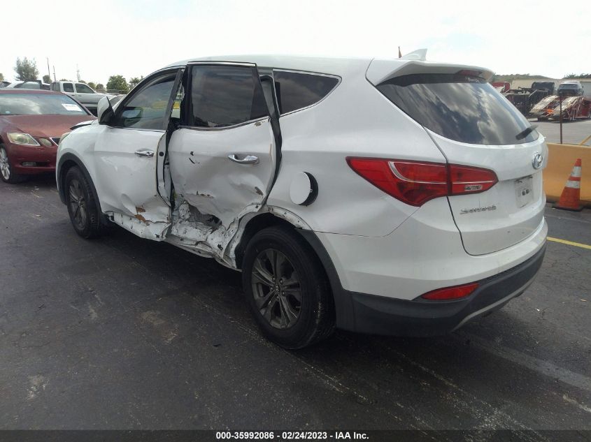 2013 HYUNDAI SANTA FE SPORT - 5XYZT3LB0DG008564