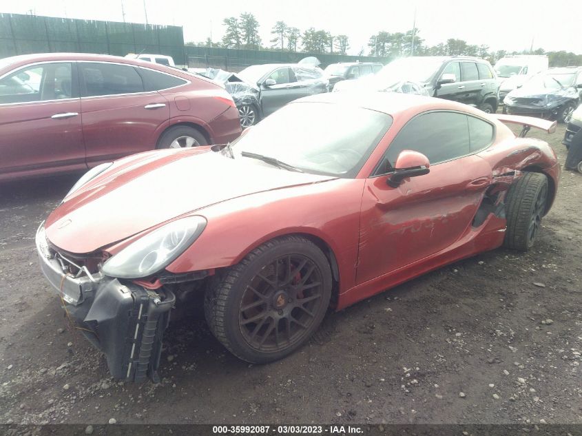 2014 PORSCHE CAYMAN S WP0AB2A83EK193593