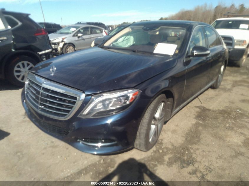 2016 MERCEDES-BENZ S-CLASS S 550 - WDDUG8CB6GA224893
