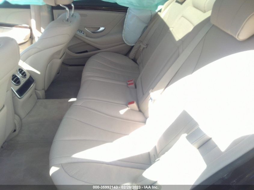 2016 MERCEDES-BENZ S-CLASS S 550 - WDDUG8CB6GA224893