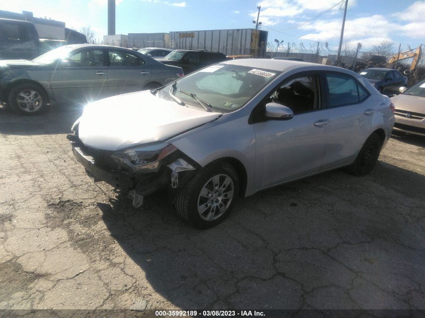 2015 TOYOTA COROLLA L/LE/S/S PLUS/LE PLUS - 2T1BURHE4FC438424