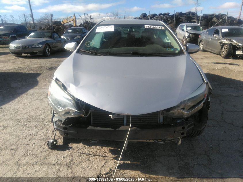 2015 TOYOTA COROLLA L/LE/S/S PLUS/LE PLUS - 2T1BURHE4FC438424