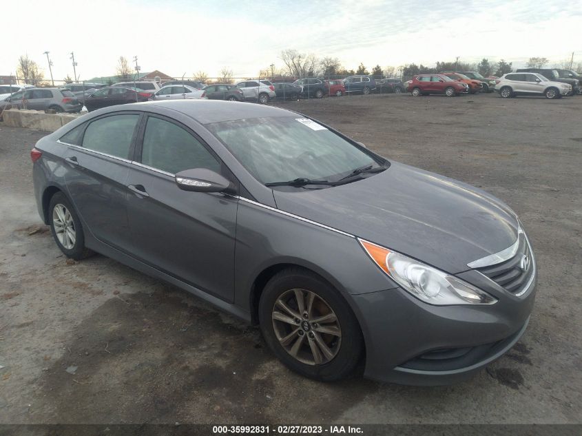 2014 HYUNDAI SONATA GLS - 5NPEB4AC7EH943819