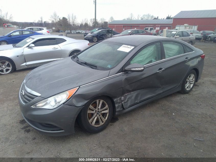 2014 HYUNDAI SONATA GLS - 5NPEB4AC7EH943819