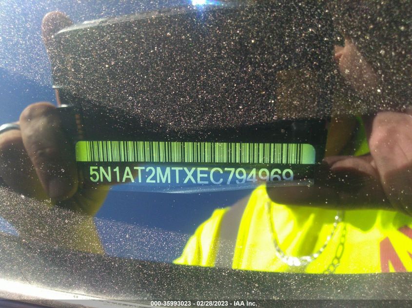 2014 NISSAN ROGUE SV - 5N1AT2MTXEC794969