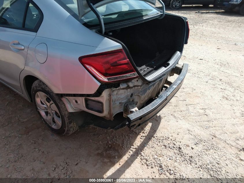 2013 HONDA CIVIC SDN LX - 2HGFB2F59DH548049
