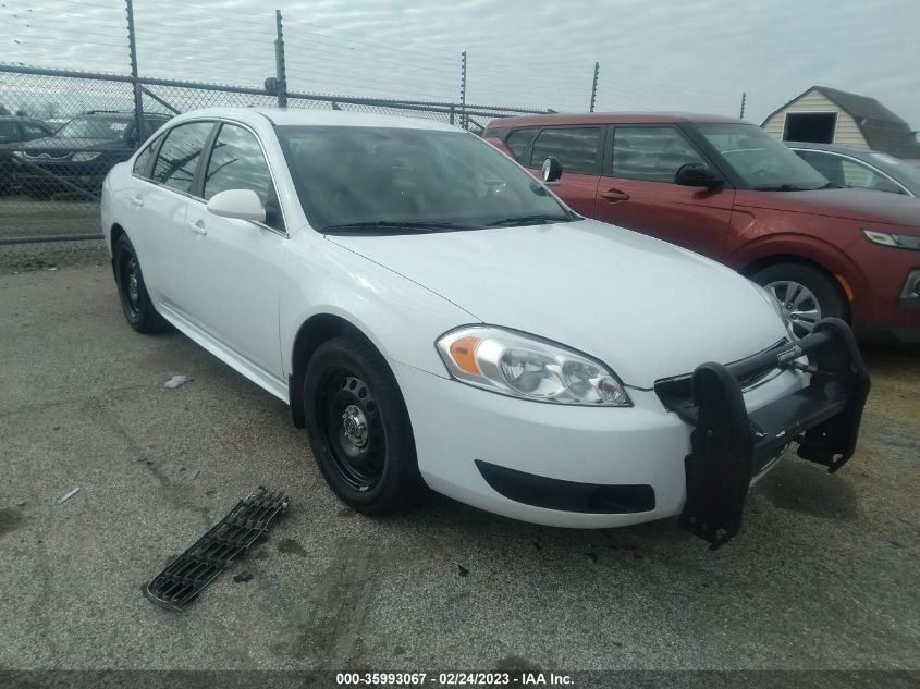 2015 CHEVROLET IMPALA LIMITED POLICE POLICE - 2G1WD5E36F1162963