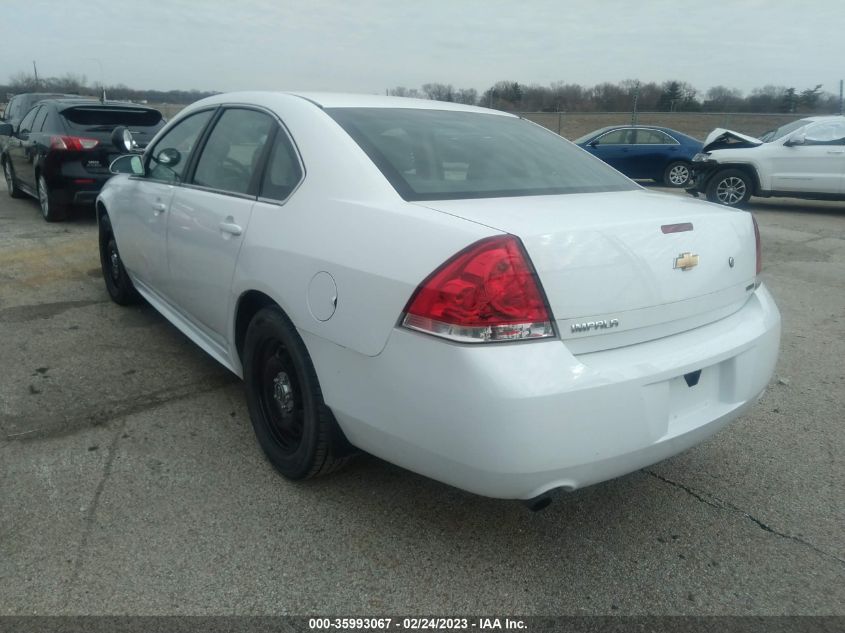 2015 CHEVROLET IMPALA LIMITED POLICE POLICE - 2G1WD5E36F1162963