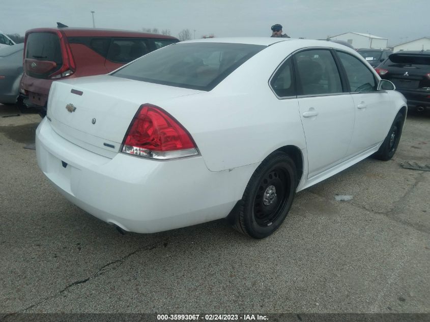 2015 CHEVROLET IMPALA LIMITED POLICE POLICE - 2G1WD5E36F1162963