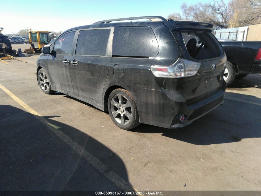 2015 TOYOTA SIENNA SE - 5TDXK3DC8FS675731