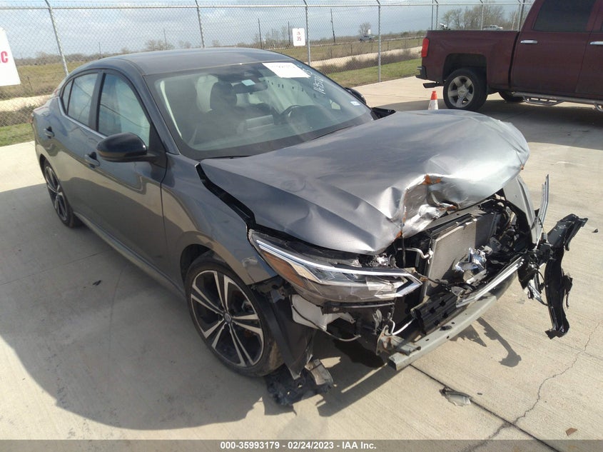 VIN 3N1AB8DV0MY298549 2021 NISSAN SENTRA SR