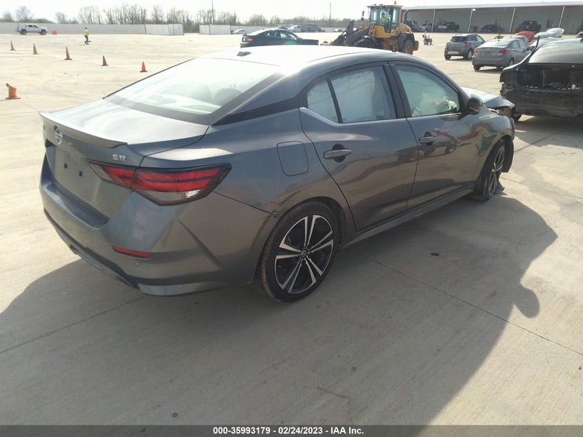 VIN 3N1AB8DV0MY298549 2021 NISSAN SENTRA SR