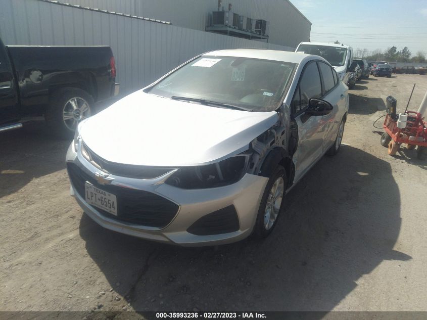 2019 CHEVROLET CRUZE LS - 1G1BC5SM5K7106931