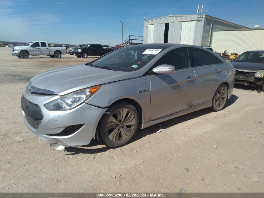 2015 HYUNDAI SONATA HYBRID LIMITED KMHEC4A45FA132286