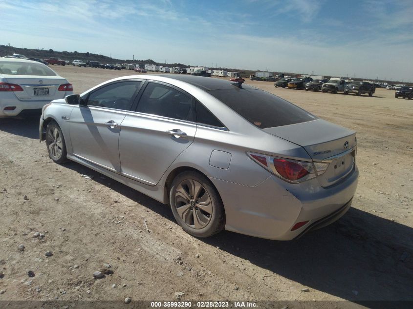 2015 HYUNDAI SONATA HYBRID LIMITED KMHEC4A45FA132286