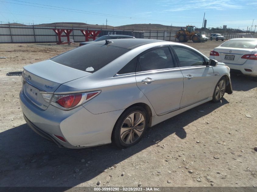 2015 HYUNDAI SONATA HYBRID LIMITED KMHEC4A45FA132286