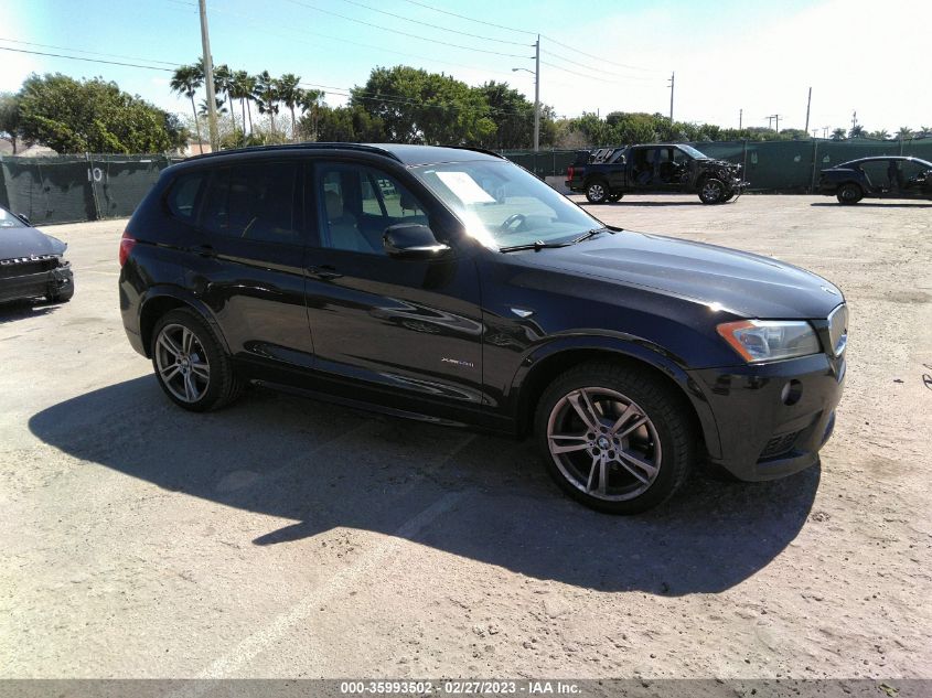 2014 BMW X3 XDRIVE28I - 5UXWX9C54E0D39998