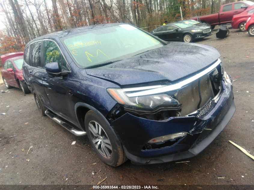 2017 HONDA PILOT EX - 5FNYF6H38HB030962
