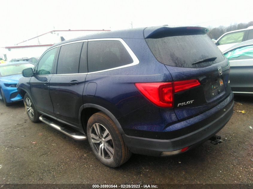 2017 HONDA PILOT EX - 5FNYF6H38HB030962