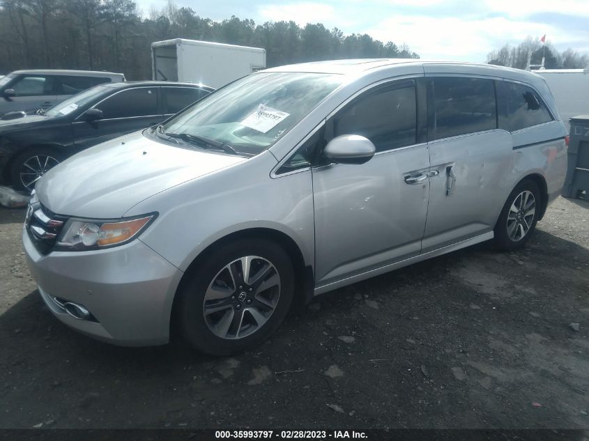 2014 HONDA ODYSSEY TOURING - 5FNRL5H92EB093580