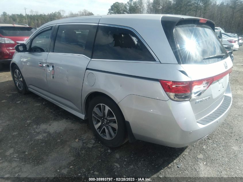 2014 HONDA ODYSSEY TOURING - 5FNRL5H92EB093580