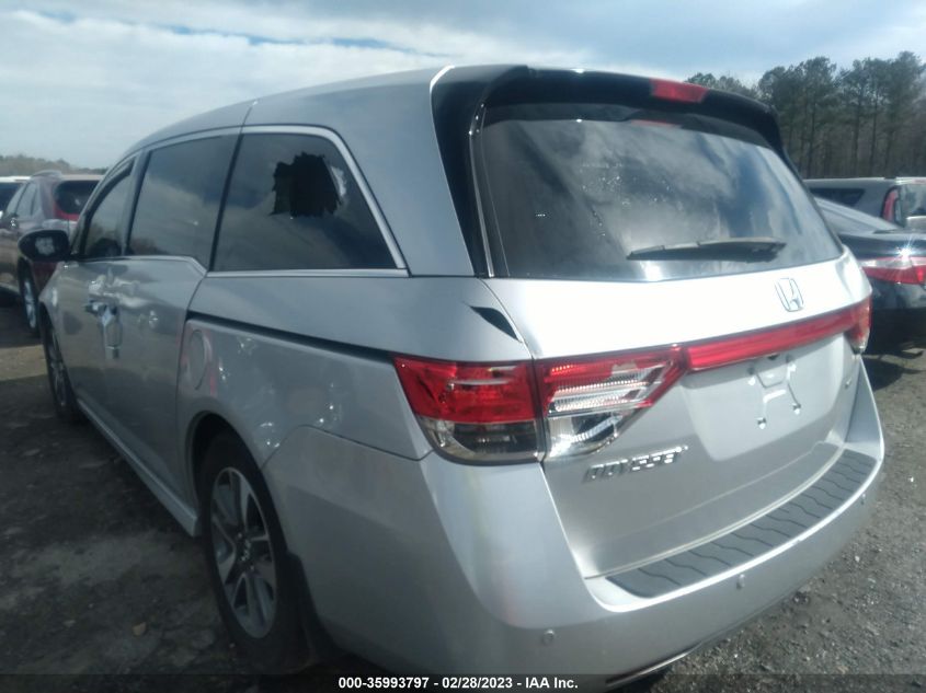 2014 HONDA ODYSSEY TOURING - 5FNRL5H92EB093580