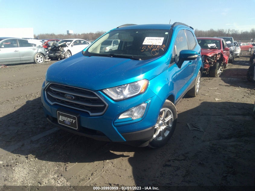VIN MAJ3S2GEXLC339250 2020 FORD ECOSPORT SE