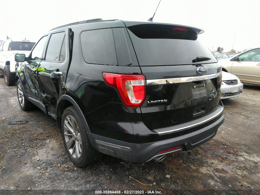 VIN 1FM5K7F82JGA70982 2018 FORD EXPLORER LIMITED