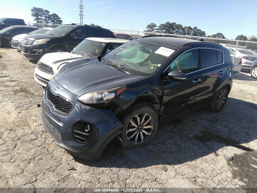 VIN KNDPN3AC1J7337649 2018 KIA SPORTAGE EX