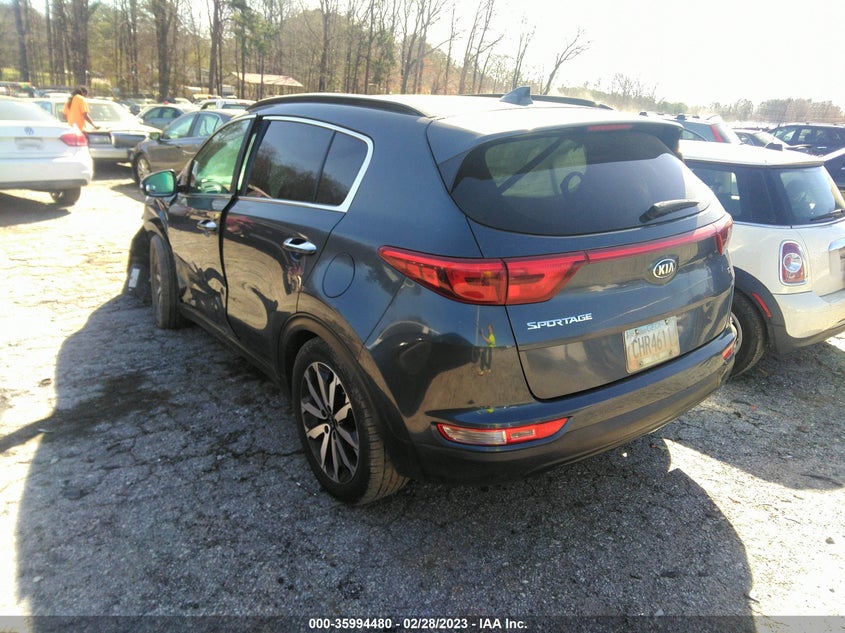 VIN KNDPN3AC1J7337649 2018 KIA SPORTAGE EX
