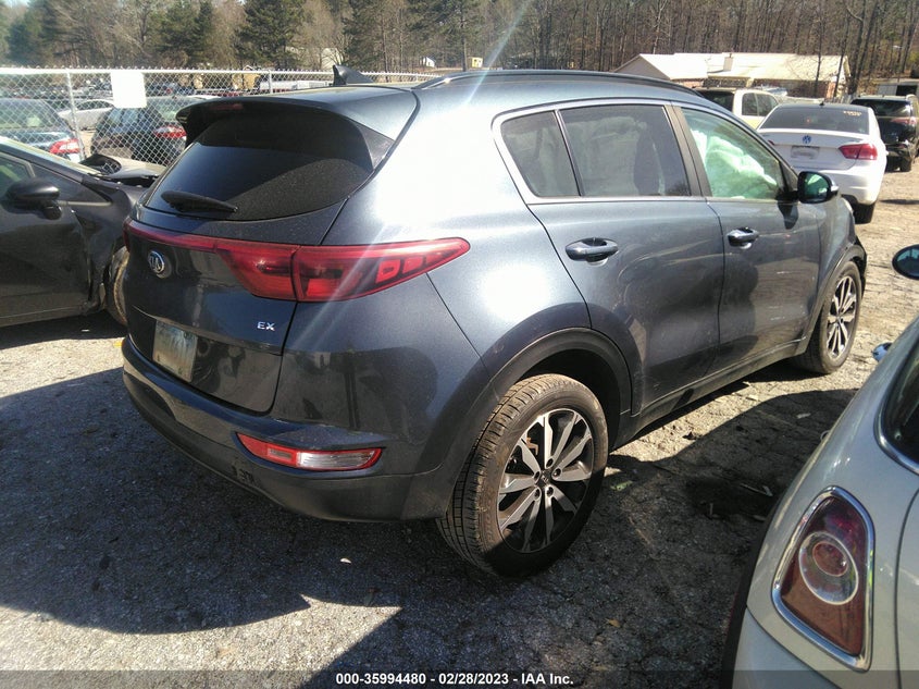 VIN KNDPN3AC1J7337649 2018 KIA SPORTAGE EX