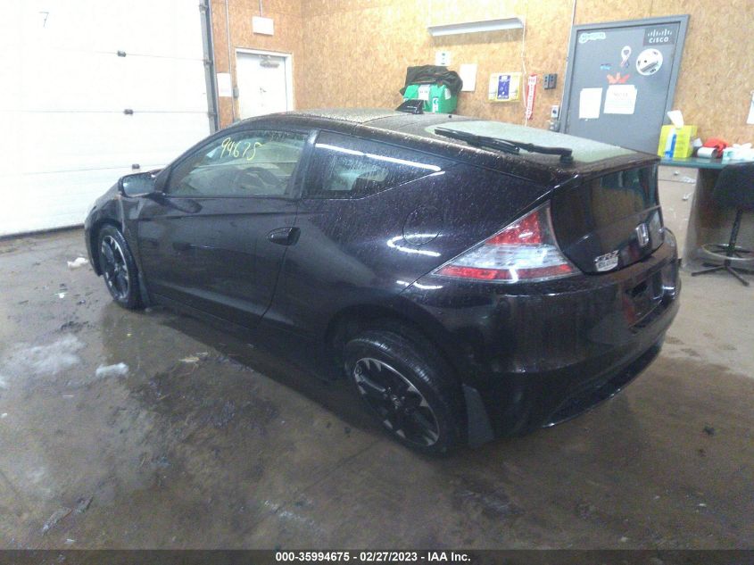 2014 HONDA CR-Z EX JHMZF1D63ES003110