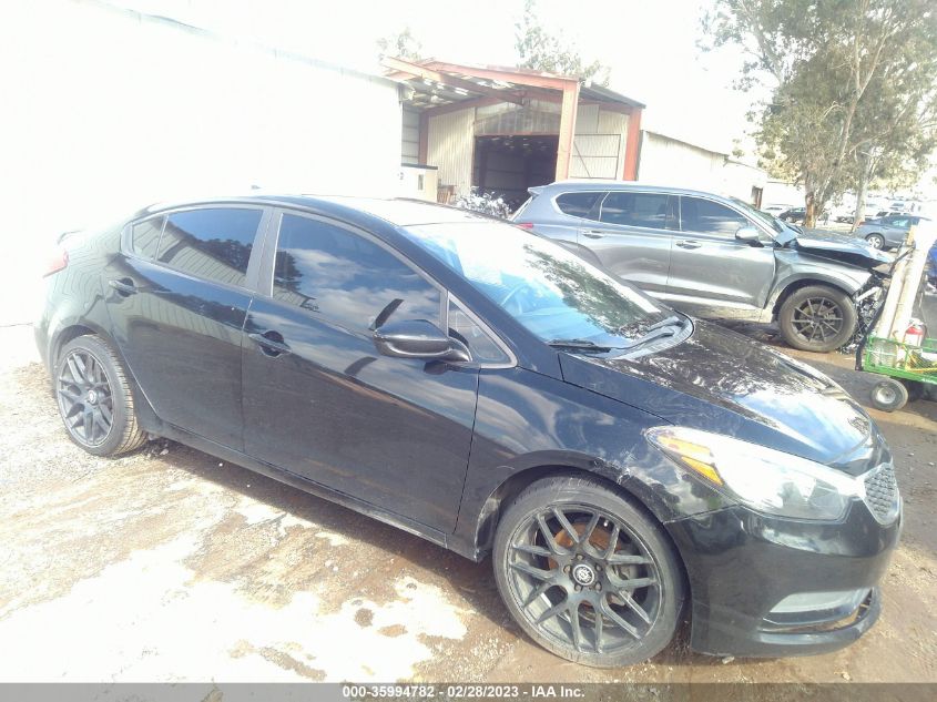 2016 KIA FORTE LX - KNAFK4A61G5612622