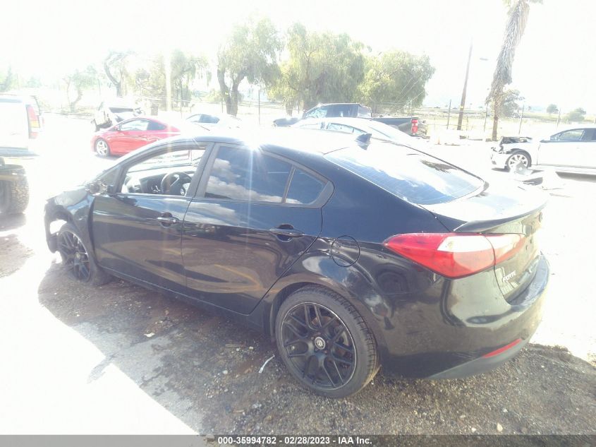 2016 KIA FORTE LX - KNAFK4A61G5612622