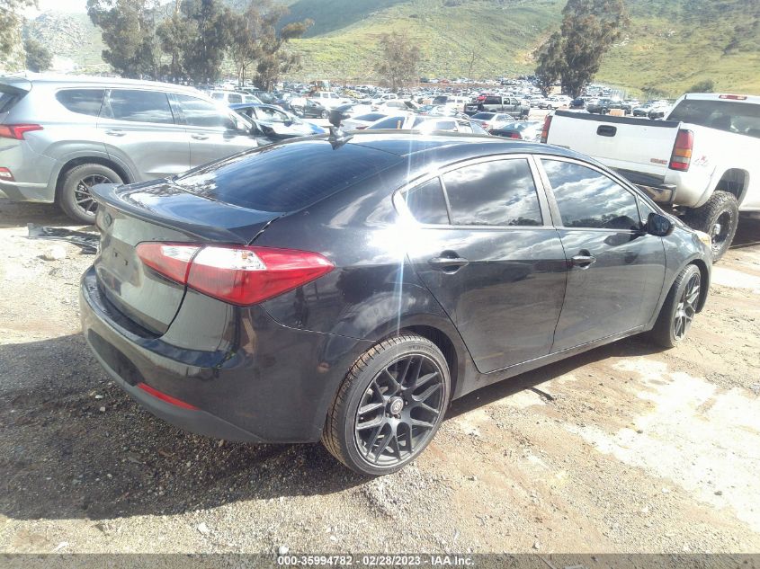 2016 KIA FORTE LX - KNAFK4A61G5612622
