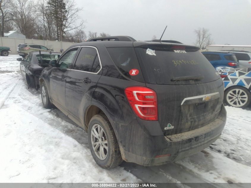 2016 CHEVROLET EQUINOX LT - 2GNALCEK6G6153479