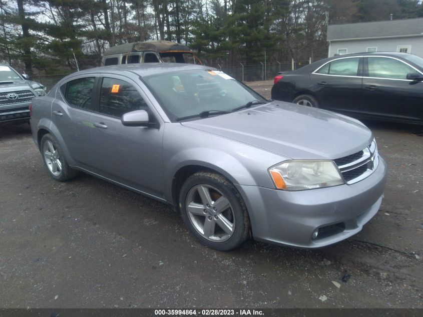 2013 DODGE AVENGER SXT - 1C3CDZCB0DN661558