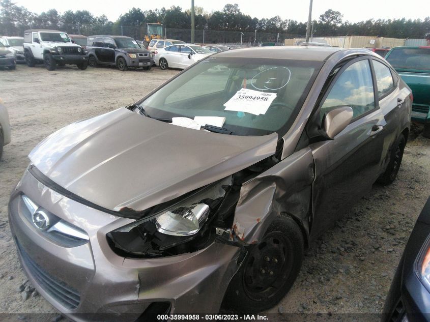 2014 HYUNDAI ACCENT GLS - KMHCT4AE3EU686472