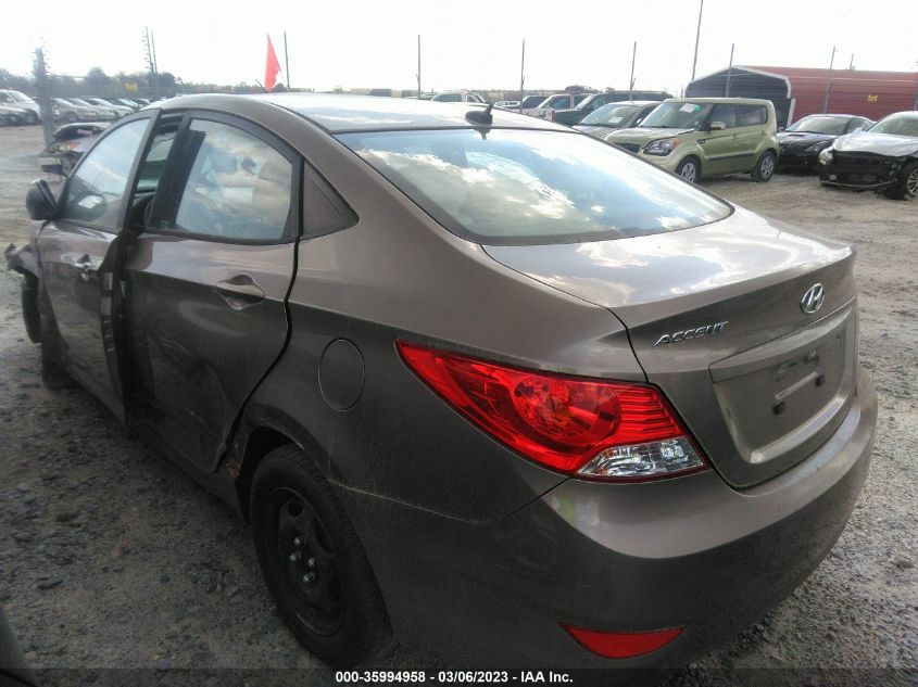 2014 HYUNDAI ACCENT GLS - KMHCT4AE3EU686472
