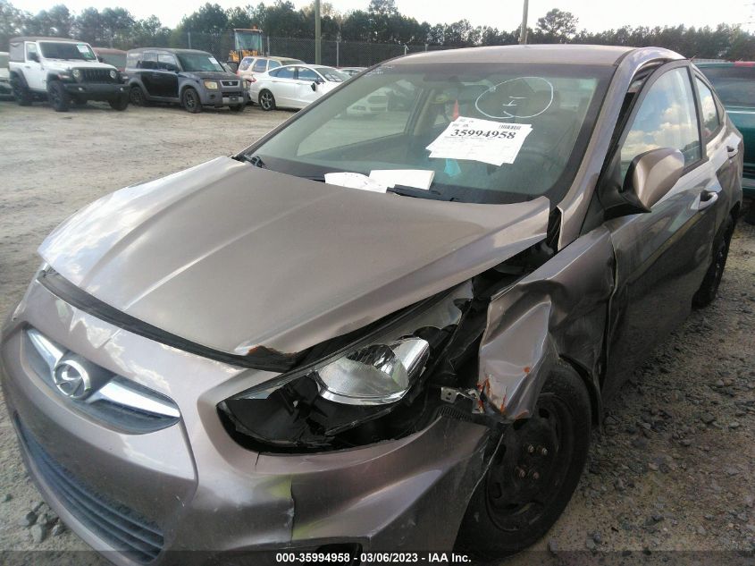 2014 HYUNDAI ACCENT GLS - KMHCT4AE3EU686472