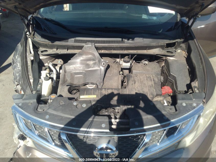 2013 NISSAN MURANO SV - JN8AZ1MU2DW208756