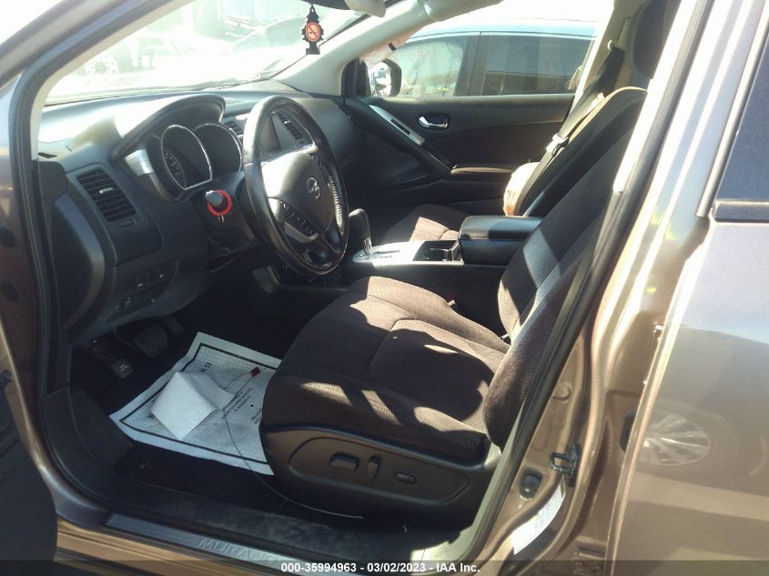 2013 NISSAN MURANO SV - JN8AZ1MU2DW208756