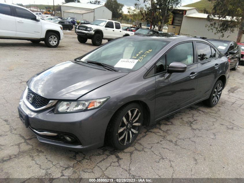 2015 HONDA CIVIC SEDAN EX-L 19XFB2F95FE262408