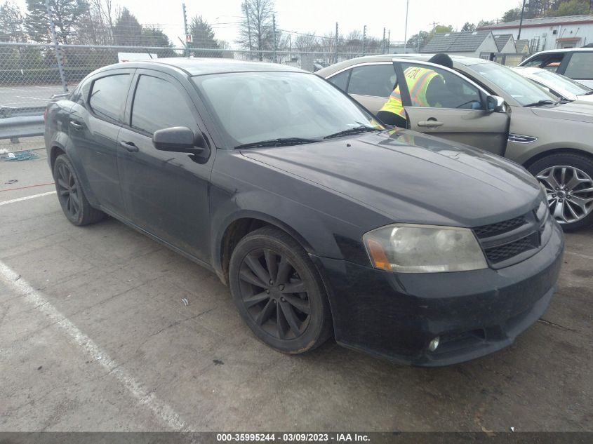 2014 DODGE AVENGER SXT - 1C3CDZCG2EN131475