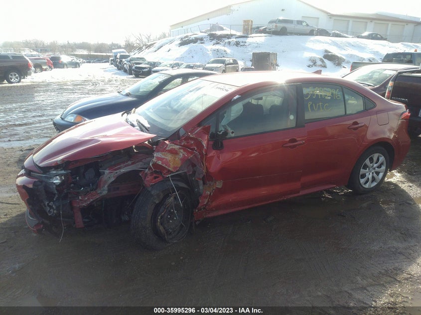 VIN JTDEPRAE0LJ094864 2020 TOYOTA COROLLA LE