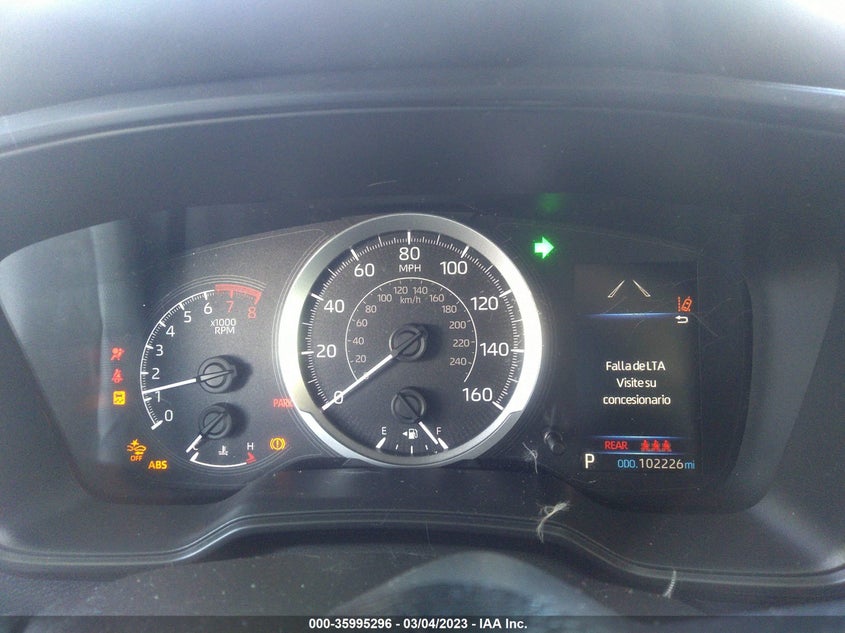 VIN JTDEPRAE0LJ094864 2020 TOYOTA COROLLA LE